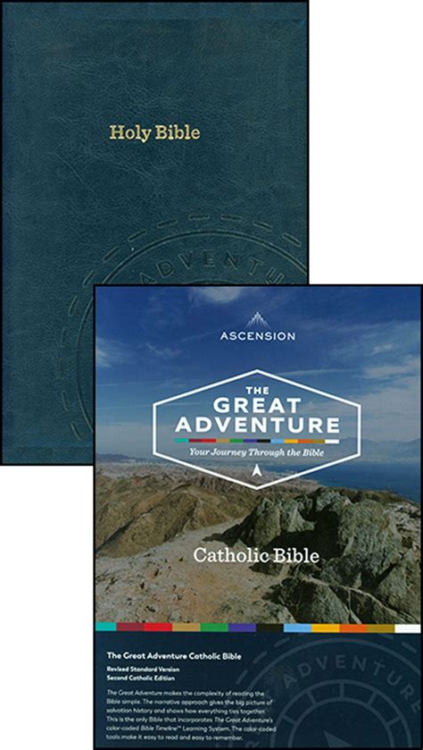 Rsv The Great Adventure Catholic Bible Leather Like Bible Timeline