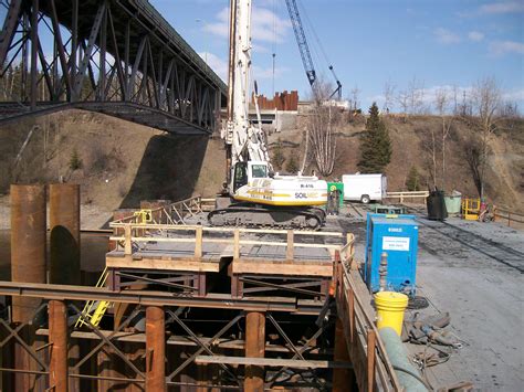 Temporary Access And Work Bridges Construction Drilling
