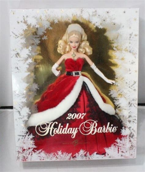 2007 Holiday Barbie Doll Ebay