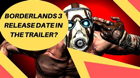 Borderlands 3 Release Date In The Trailer Youtube