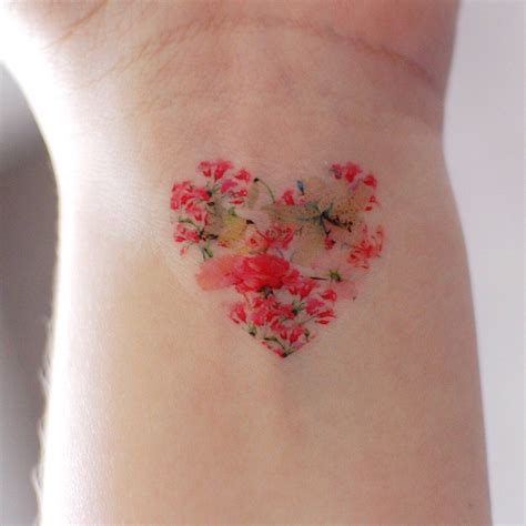 Scarf Knitting Patterns Knit Sweater Heart Made Of Flowers Tattoo Cute Heart Tattoo Ideas