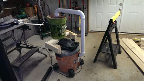 But it's a pretty big hassle moving around the vacuum and separator anytime i want to use the dust collection. Building a DIY Dust Separator (Thien Cyclone) - Did It Myself