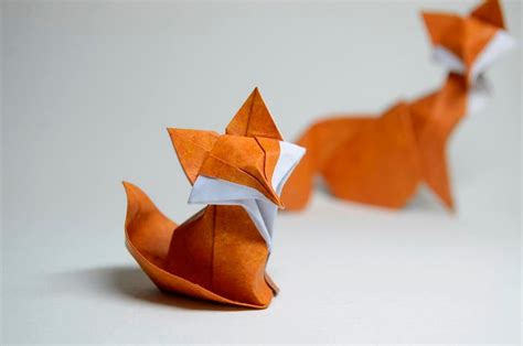 Origami Challenge Fox The Challenge Is To Create Any Kind Of Origami