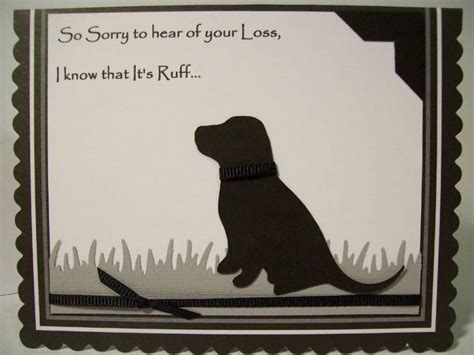 Get measurable results and quickly build lifelong client relationships with pet sympathy cards. Pet Sympathy Card !!! by mamawcindy - at Splitcoaststampers