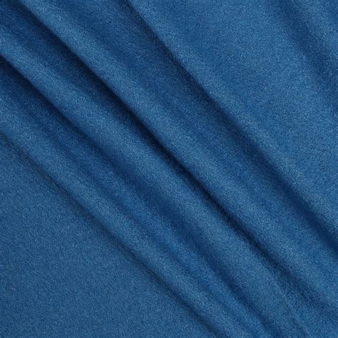 Wool Viscose Cornflower Blue Bloomsbury Square Dressmaking Fabric