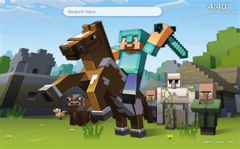 Minecraft Wallpapers New Tab Picture Wallpaper Hd Posted By Samantha
