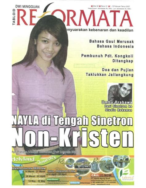 tabloid reformata edisi 52 januari minggu ii 2007