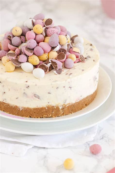 Desserts with eggs, dinner recipes with eggs, you name it! Creme Egg Cheesecake Recipe - The Must Make, No Bake Dessert!