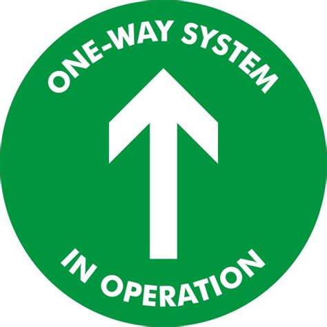 One Way System In Operation