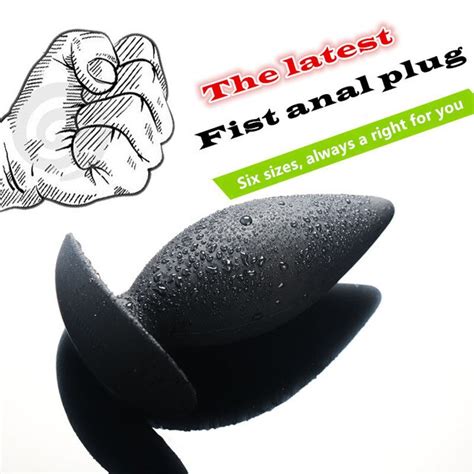 Big Fisting Silicone Anal Plug Dildo Gay Sex Toys For Adults Menwomen