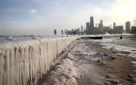 The Temperature Is So Low In Chicago The City Is Experiencing ‘frost