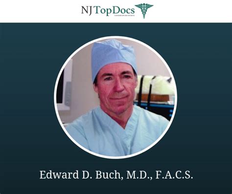 Presenting Vascular Surgeon Dr Edward D Buch