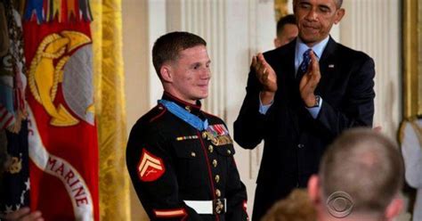 Marine Awarded Medal Of Honor After Absorbing Grenade Blast Cbs News