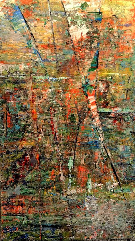 Bild Bunt Abstrakt Landschaft Acrylmalerei Von Olivera Zimmermann