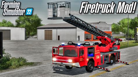 New Mods Fire Truck Mod Modded Windrow Lots Of Buildings