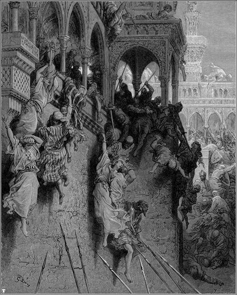 Crusades The Massacre Of Antioch Gustave Dore Paul Gustave Doré