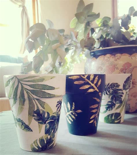 See More At Thepinkgardensa Thepinkgardensa Decorated Flower Pots