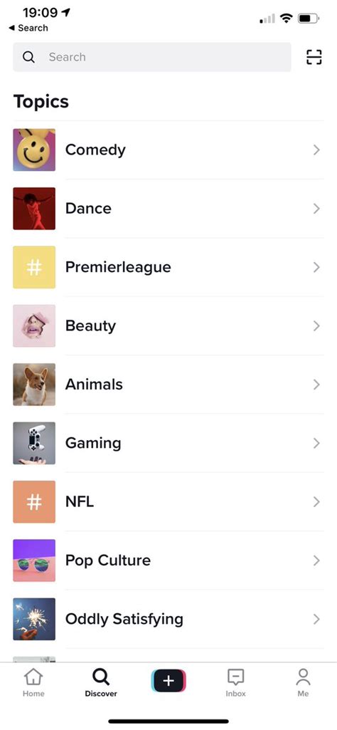 Tiktok Is Testing A New Search Page With Popular Topics Like Beauty