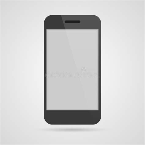 3d Realistic Mobile Phone Stock Vector Illustration Of Phone 54486335