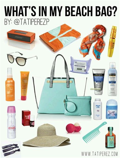 ~basics For The Beach~ Cruisecabinorganization Beach Bag Essentials