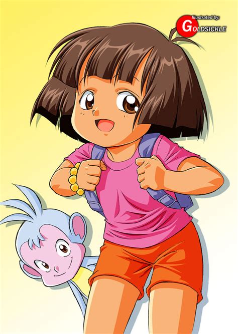 Explorin Dora By Goldsickle On Deviantart