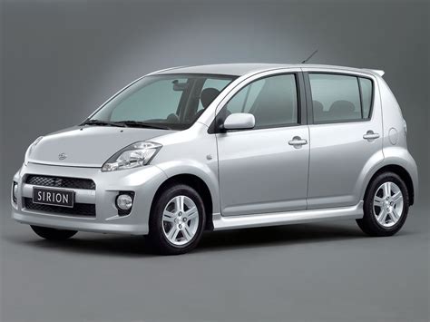 Daihatsu Sirion Generations Types Of Execution And Years Of