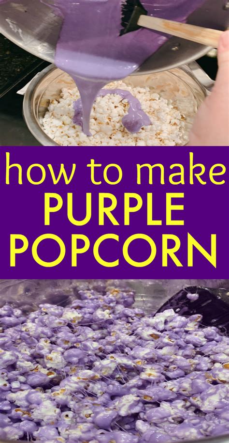 How To Make Purple Popcorn Artofit