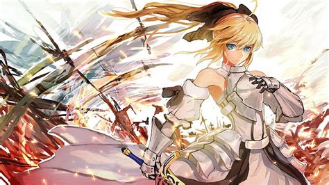 Online Crop Hd Wallpaper Anime Empress Nero Fate Fate Series