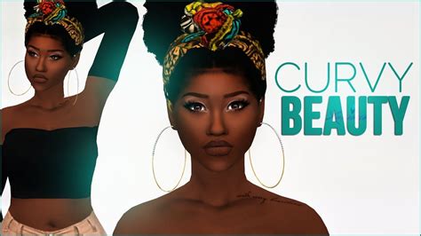 💕brownskin Curvy Beauty The Sims 4 Create A Sim Full Cc List