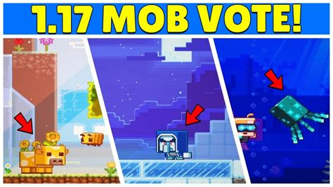Minecraft Live Mob Vote Revealed 117 Update Mobs Minecon 2020
