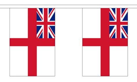 Royal Navy White Ensign Flag 6m Bunting