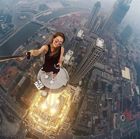 This Russian Girl Takes The Most Reckless Selfies