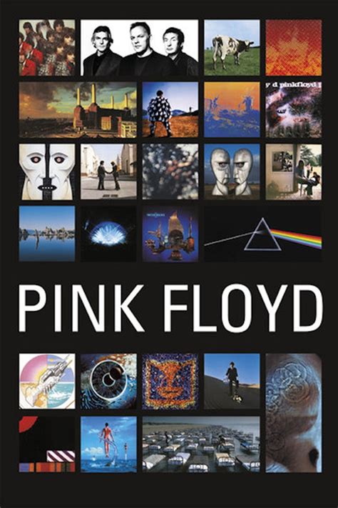 Pink Floyds Discography Poster