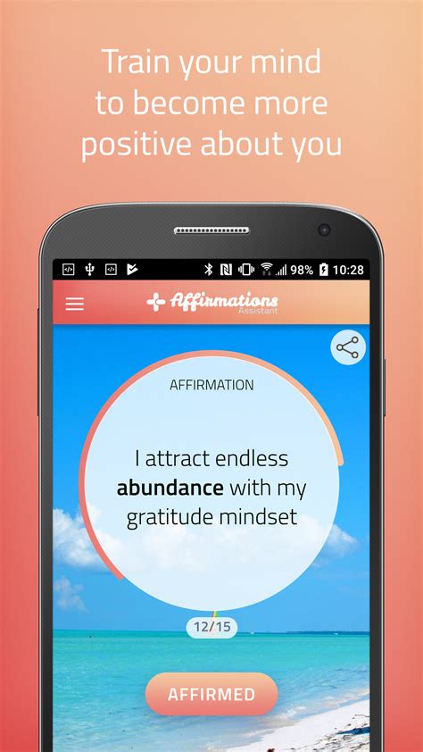 Get The Affirmations Assistant App For Apple And Android At