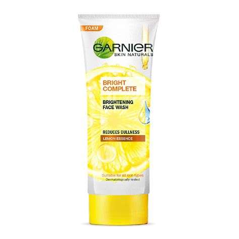 Garnier Bright Complete Vitamin C Facewash 100 Gm Beauty
