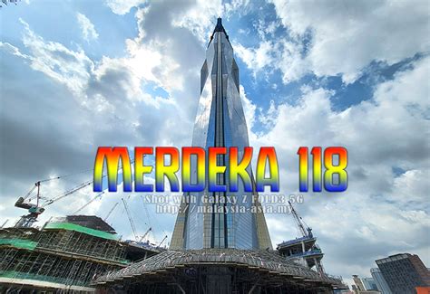 Merdeka 118 Photos With Galaxy Z Fold3