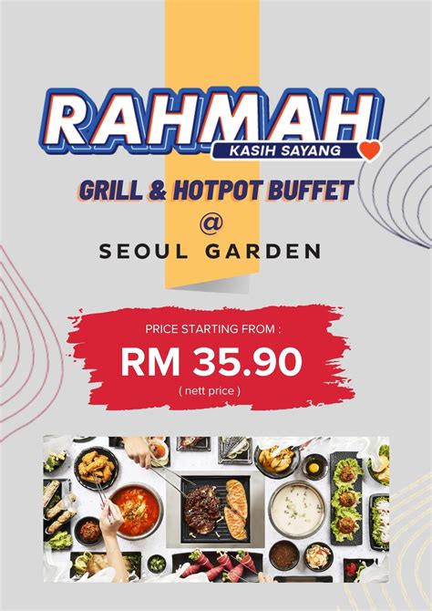 Promotions Seoul Garden Korean Asian Buffet Restaurant In Malaysia