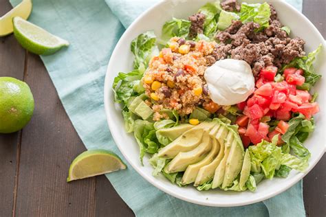 Southwest Quinoa Taco Salad Recipe