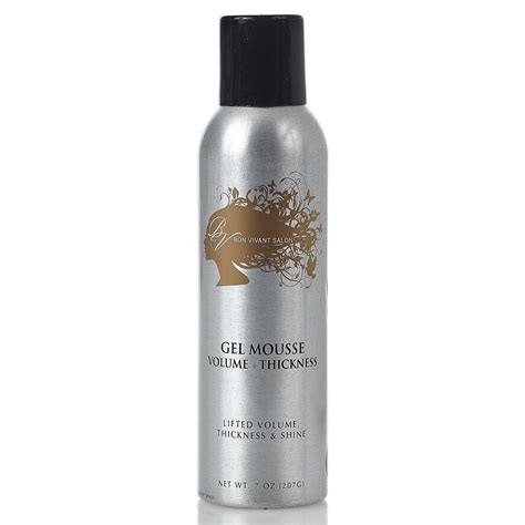 Which one is better for your hair? Bon Vivant Salon Gel Mousse - 7oz - Non-Drying Thickening ...