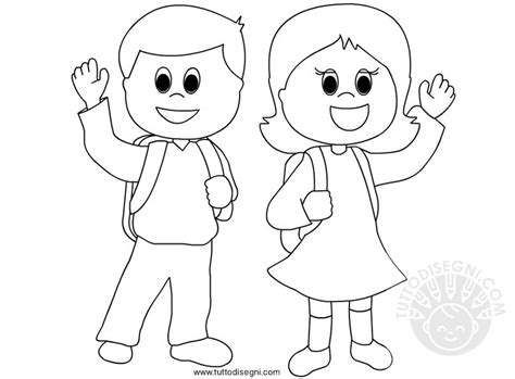 Nel caso dei bambini, tutti sanno che sono più ricettivi nell'apprendere una lingua straniera. Disegni da colorare di bambini a scuola - TuttoDisegni.com