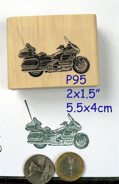 Honda Motorcycle Rubber Stamp