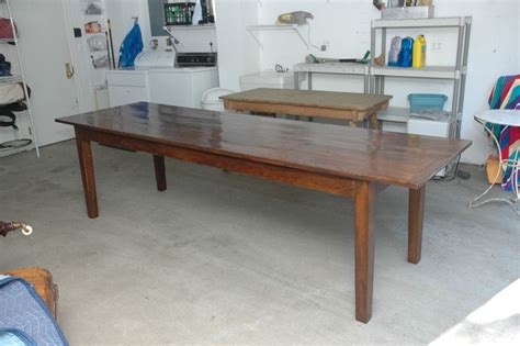 If you plan to build one of these tables, good luck!! 9 foot 3 inch Long English Farmhouse Dining Table at 1stdibs