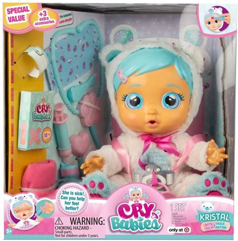 Cry Babies Kristal Exclusive Deluxe Doll 3 Extra Accessories Imc Toys