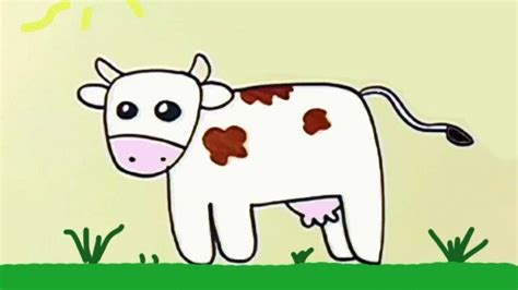 Imagenes De Vacas Para Dibujar Faciles