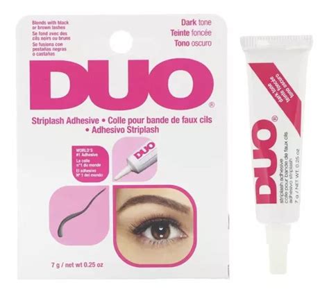 Pegamento Duo Striplash Pestañas Transparente Oscuro