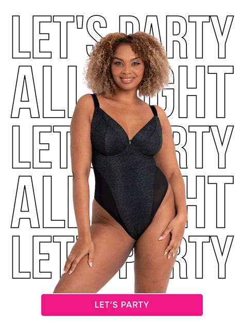 Curvy Kate New Party Szn D Bodysuit And Bras Milled