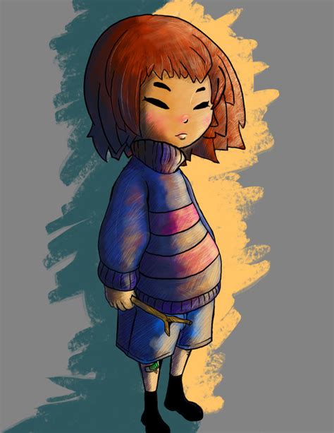 Hummingblue — Frisk From Undertale Guess I Have To Practice