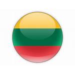 Lithuania Round Icon Flag Freeflagicons Permit Country