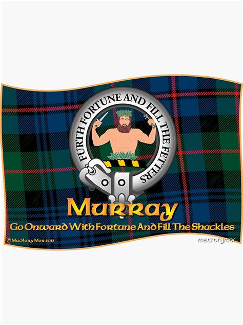 Murray Clan Sticker By Macrorymor Redbubble