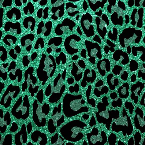 Teal Leopard Print | Leopard print background, Animal print background